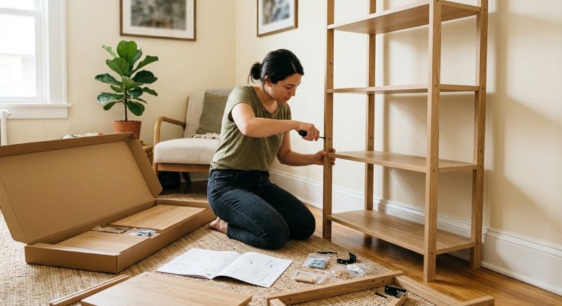 Bookshelf Assembly in Longmont, CO
