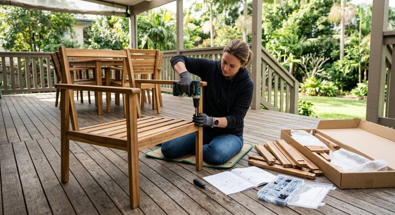 Deck Furniture Assembly in Overland Park, KS