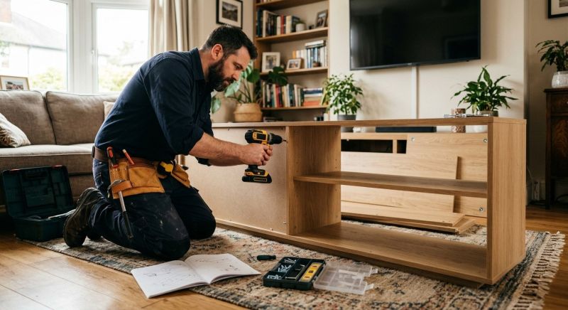 Entertainment Center Assembly in Denver County, CO