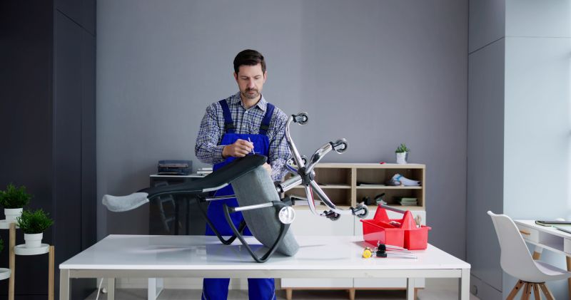 Customer Receiving Furniture