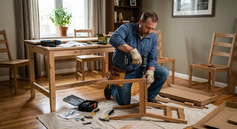 Game Table Assembly in Overland Park, KS