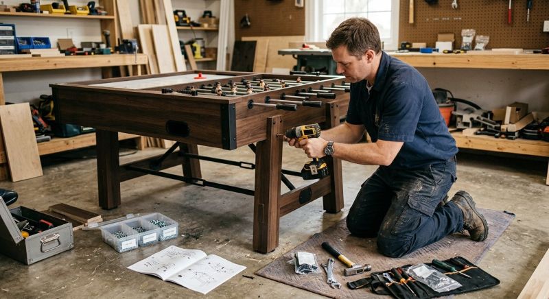 Game Table Assembly in Alpharetta, GA