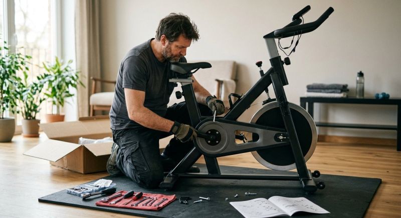 Stationary Bike Assembly in Denver County, CO
