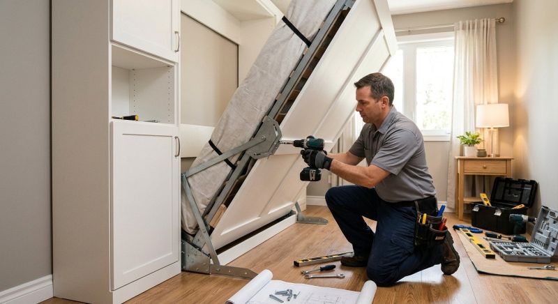 Wall Bed Installation in Overland Park, KS