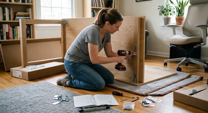 Office Desk Assembly in Alpharetta, GA