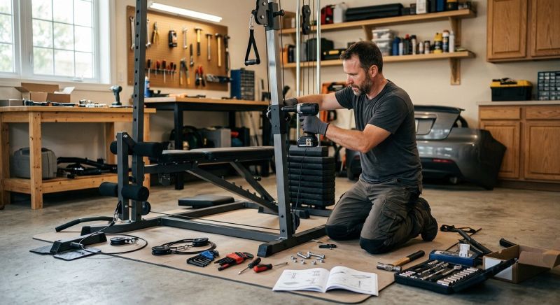 Weight Bench Assembly in Denver County, CO